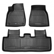 3D килимки з бортиками 70 мм для Tesla Model Y (2019-...) (Revised mount) (Stingray Premium line)