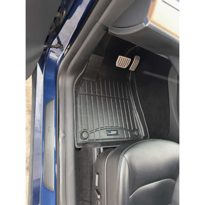 3D килимки з бортиками 70 мм для Tesla Model Y (2019-...) (Revised mount) (Stingray Premium line)