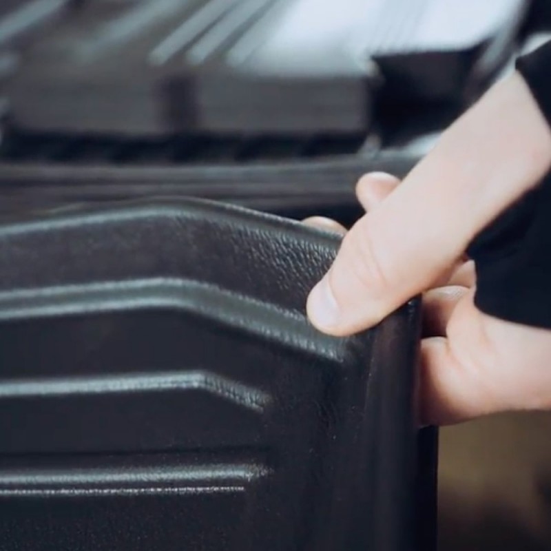 3D килимки для RENAULT Megane E-Tech (2022-...) з бортиками 30 мм (Stingray)