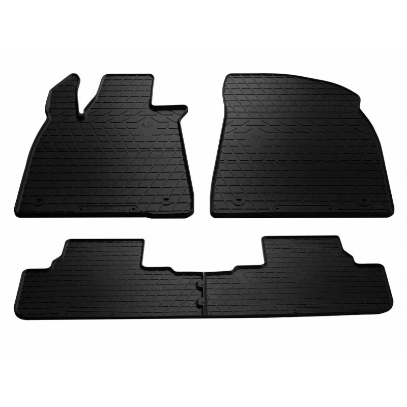 Гумові килимки в салон для Lexus RX (2015-...) комплект з 4 штук (Stingray)