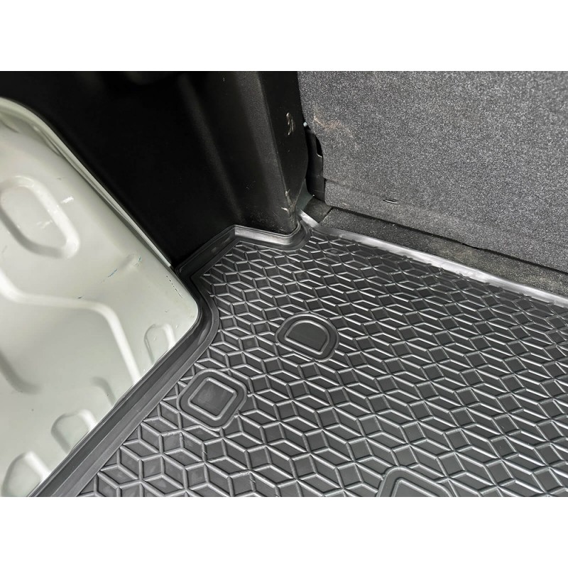 Килимок в багажник для Fiat Doblo 2010- 5-7 місць довга база (Avto-Gumm)