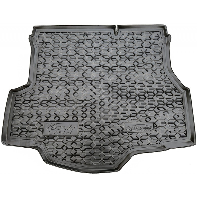 Килимок в багажник для Ford Fiesta (Mk7) 2010-2017 Sedan (AVTO-Gumm)