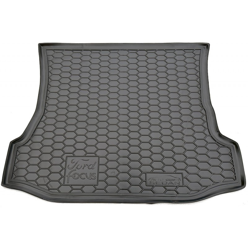 Килимок в багажник для Ford Focus I (C170) 1998-2004 Sedan (Avto-Gumm)