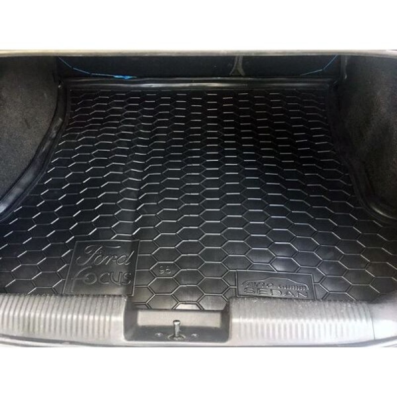 Килимок в багажник для Ford Focus I (C170) 1998-2004 Sedan (Avto-Gumm)