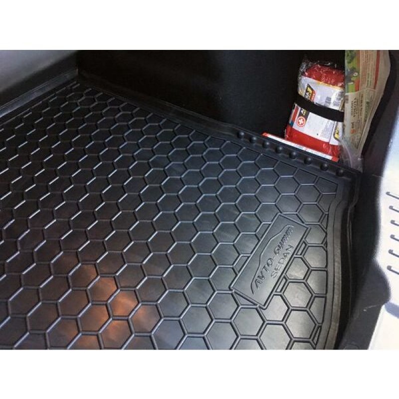 Килимок в багажник для Ford Focus III (C346) (2011-2018) Sedan (докатка) (Avto-Gumm)