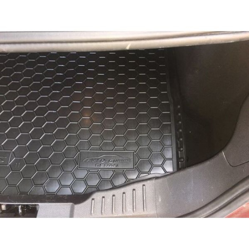 Килимок в багажник для Ford Focus III (C346) (2011-2018) Sedan (докатка) (Avto-Gumm)