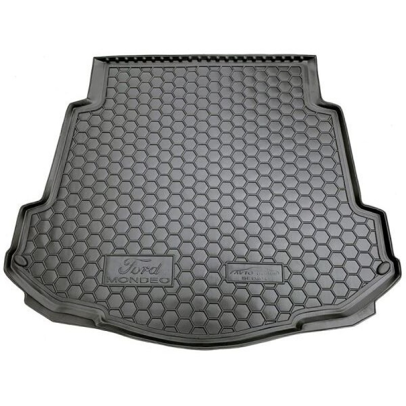 Килимок в багажник для Ford Mondeo IV (2007-2014) Sedan (з докаткою) (Avto-Gumm)