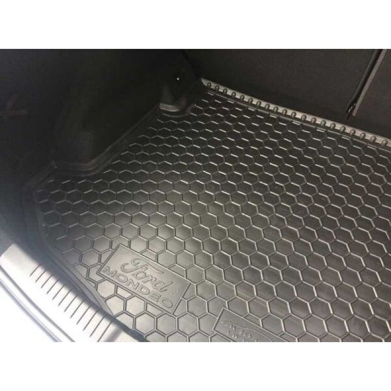 Килимок в багажник для Ford Mondeo IV (2007-2014) Hatchback (з докаткою) (Avto-Gumm)