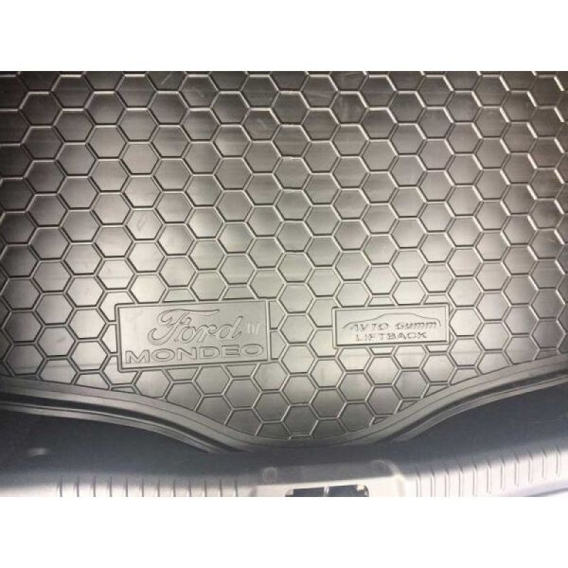 Килимок в багажник для Ford Mondeo IV (2007-2014) Hatchback (з докаткою) (Avto-Gumm)