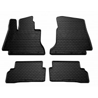 Гумові килимки в салон для Mercedes Benz W205 C (2014-...) комплект з 4 штук (Stingray)