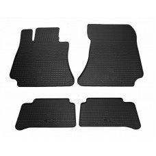 Гумові килимки в салон для Mercedes Benz W212 E (2009-2016) комплект з 4 штук (Stingray)