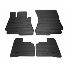 Гумові килимки в салон для Mercedes Benz W221 S (2005-2013) комплект з 4 штук (Stingray)