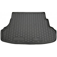 Килимок в багажник для Hyundai Accent (RB) 2010-2017 sedan цільна спинка (Avto-Gumm)